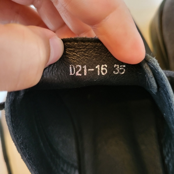 Vintage Masion Margiela Navy Grey Oxford Shoes - Picture 3 of 7